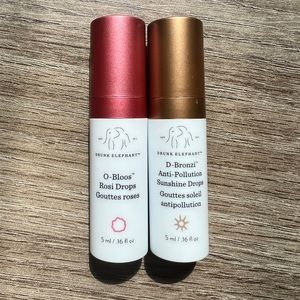 Drunk Elephant Bronzing and Rosy Drops